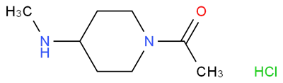 1-(4-(Methylamino)piperidin-1-yl)etanon Hydrochloride CAS 71879-46-4