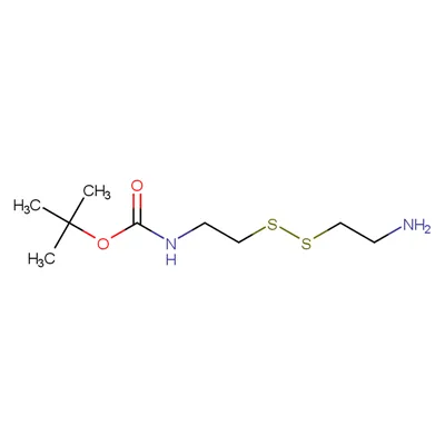 Tert-butyl (2-((2-aminoetyl)disulfanyl)etyl)karbamat CAS 485800-26-8